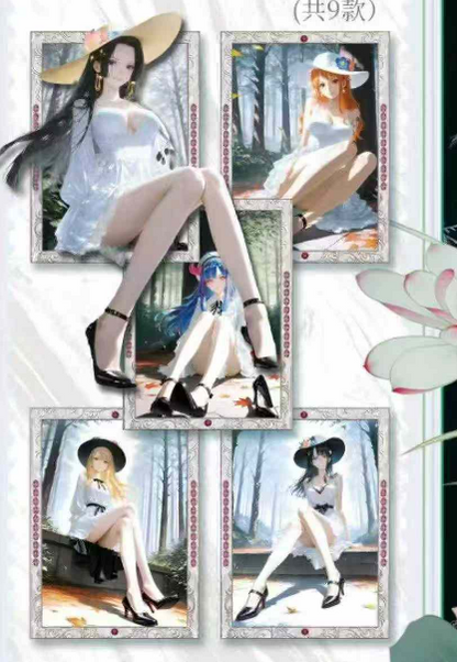 Haitang Cultural and Creative Series 2: One Piece Metal Acrylic Trading Cards