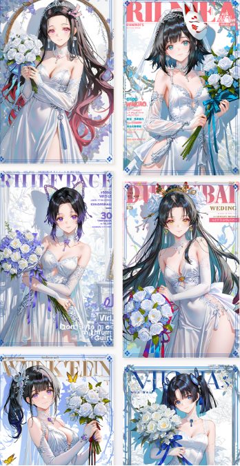 Qing yan Demon Slayer Acrylic colored paper