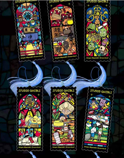 Jingman  Miyazaki Hayao Stamp Cards, one pack contains 4 cards