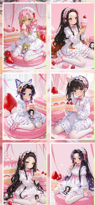 lianyu Demon Slayer: Kimetsu no Yaiba Shikishi Trading Card