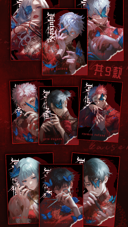 LIVE-SHAOYIN  Jujutsu Kaisen Acrylic Art Card Trading Card