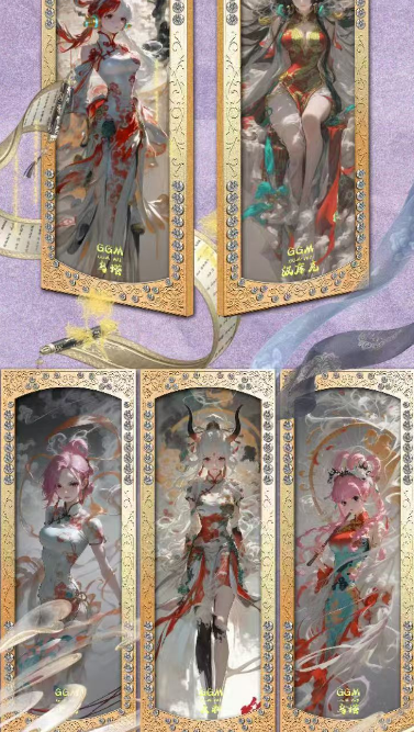 Trading Cards of Qingcheng One Piece Diamond Ticket Metal Cards