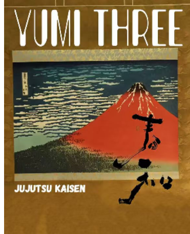 you mi Jujutsu Kaisen Acrylic Art Card Trading Card