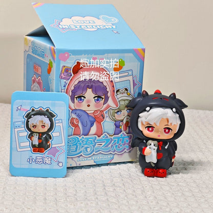 Blind Box Love and Deep Space Merchandise Figurine Qi Yu Qin Che Doll Anime Gift