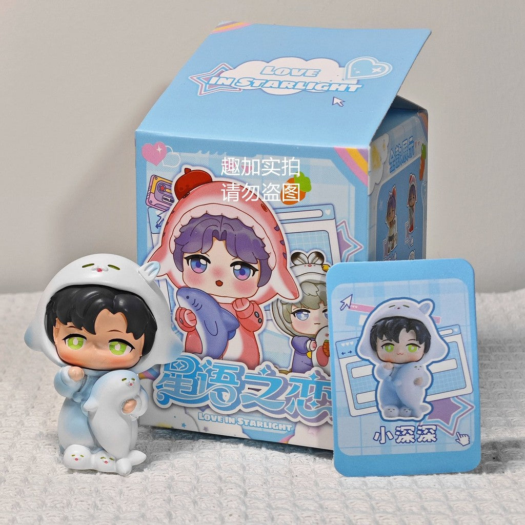 Blind Box Love and Deep Space Merchandise Figurine Qi Yu Qin Che Doll Anime Gift